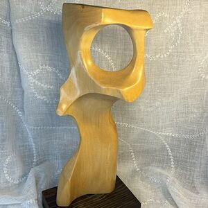 Eric Dubnicka 2013 Birch wooden sculpture